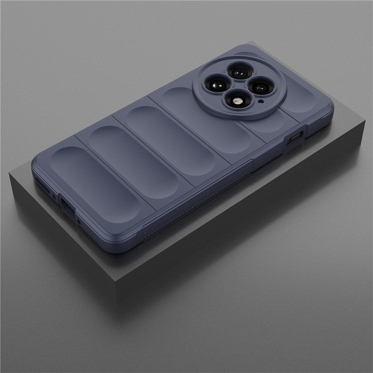 For OnePlus 13 Case Anti-Drop Soft TPU Rugged Phone Back Cover - Dark Blue
