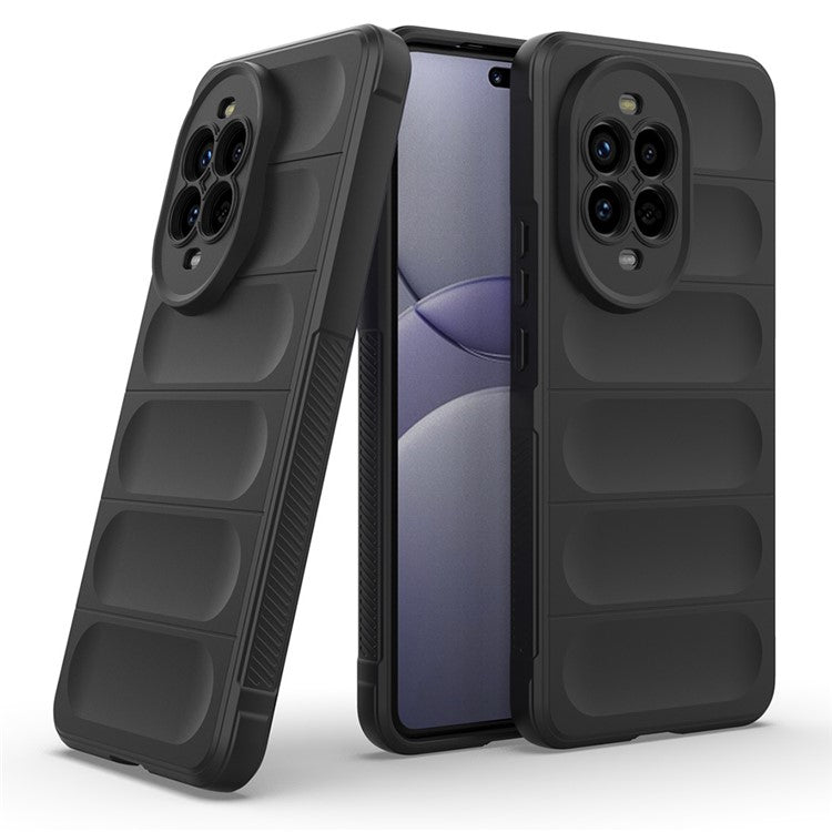 For Huawei nova 13 Pro 5G Case Anti-Drop Soft TPU Rugged Phone Back Cover - Black
