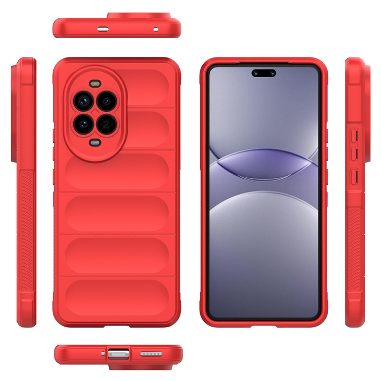 For Huawei nova 13 Pro 5G Case Anti-Drop Soft TPU Rugged Phone Back Cover - Red
