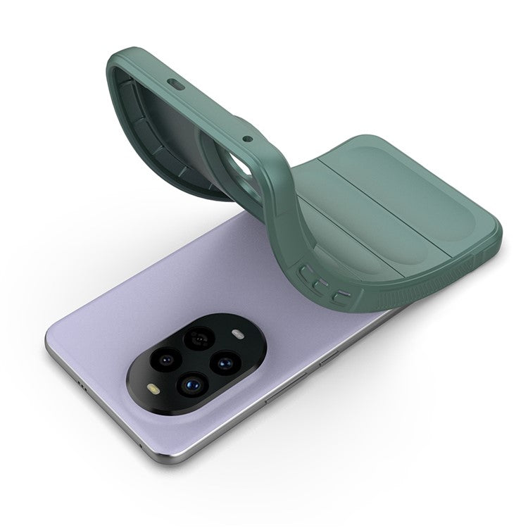 For Huawei nova 13 Pro 5G Case Anti-Drop Soft TPU Rugged Phone Back Cover - Green