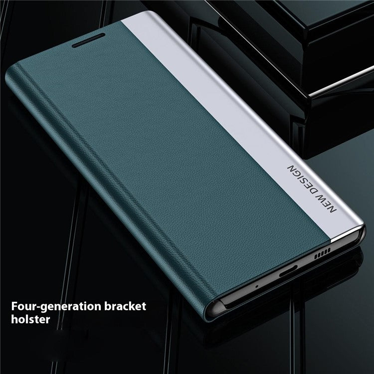 Case For Xiaomi Redmi 14C 4G / 14R 5G / Poco C75 4G Anti-Drop Leather Phone Cover with Stand - Black