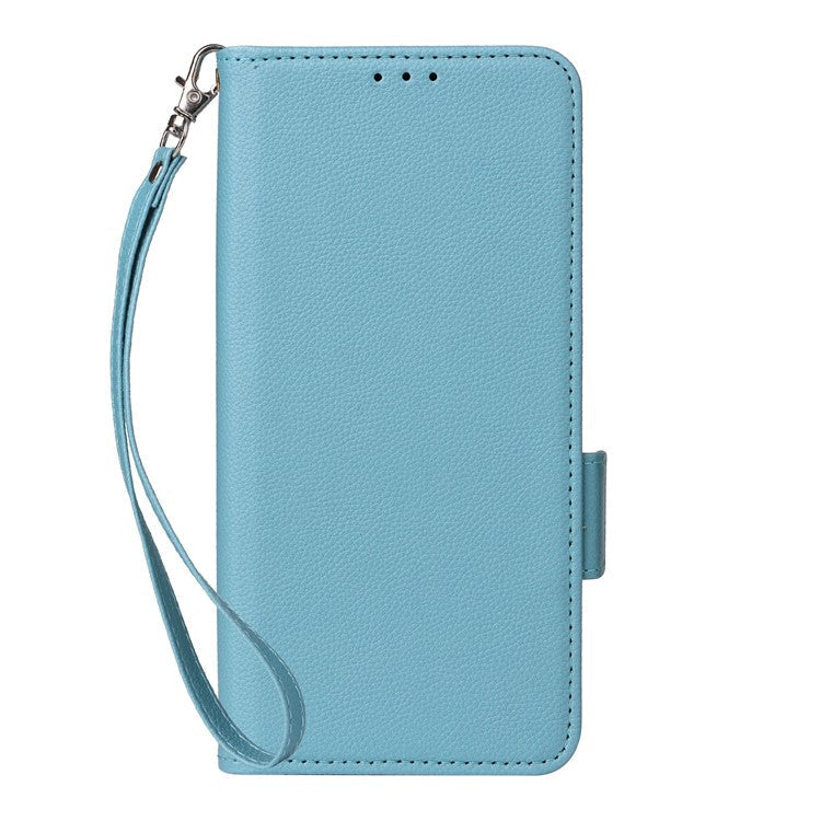 For Huawei nova 13 Pro 5G Case Litchi Texture PU Leather Wallet Flip Phone Cover - Baby Blue