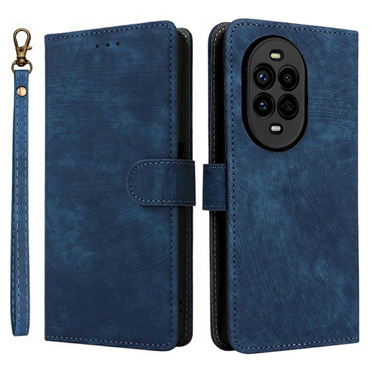 For Huawei nova 13 Pro 5G Wallet Case RFID Blocking PU Leather Cover Stand View - Blue