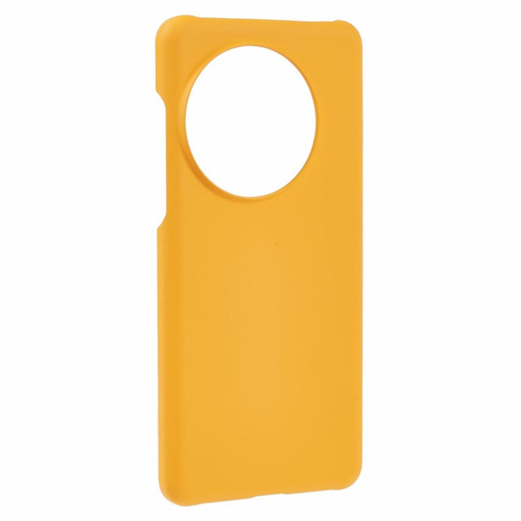 For OnePlus 13 Case Hard PC Frosted Minimalist Phone Cover - Yellow