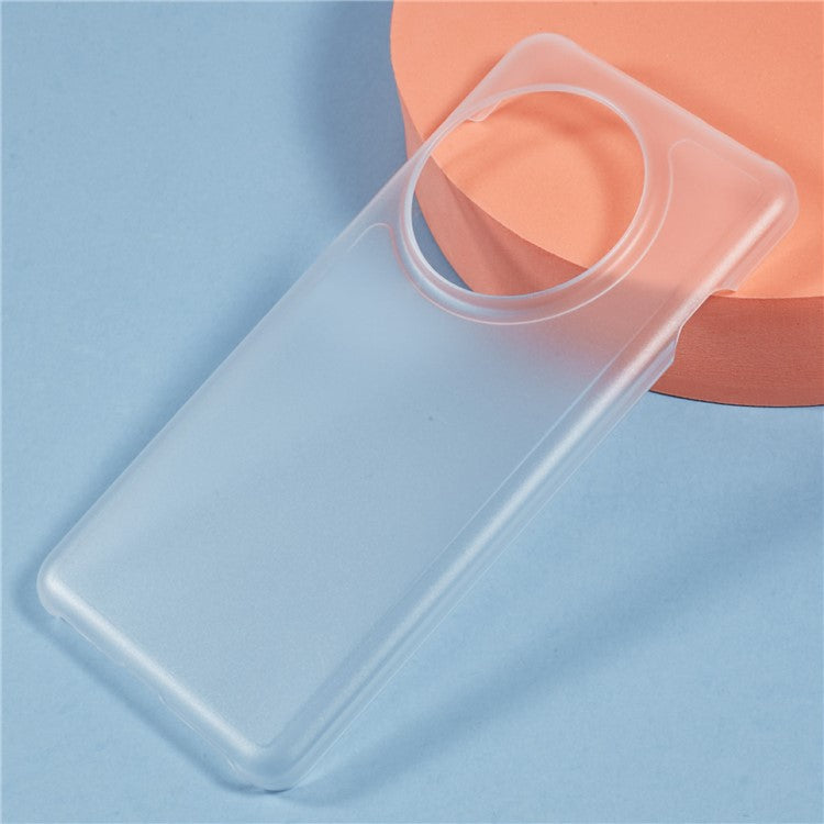 For OnePlus 13 Case Hard PC Frosted Minimalist Phone Cover - Transparent