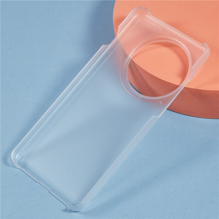 For OnePlus 13 Case Hard PC Frosted Minimalist Phone Cover - Transparent