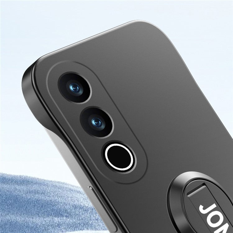 For OnePlus Ace 3V 5G Case Hard PC Frameless Baking Paint Kickstand Phone Cover - Purple