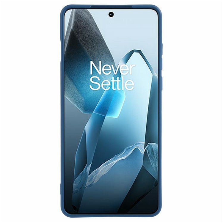 WANLONFENG RB2 Series for OnePlus 13 Case Soft TPU Phone Cover with Screen Protector - Sapphire