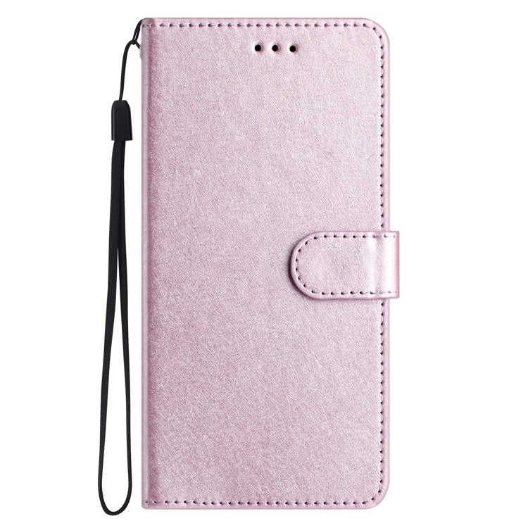 For Motorola Moto G75 5G Wallet Case Leather Folio Phone Cover Magnetic Clasp - Light Purple