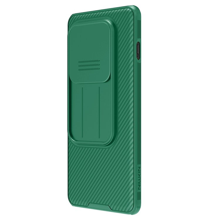 NILLKIN Camshield Pro Series for OnePlus 13 Case PC+TPU Slide Camera Lid Phone Cover - Green