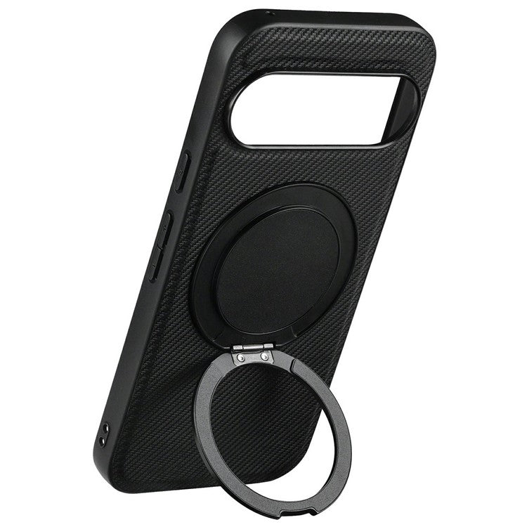 VILI TCY Series for Google Pixel 9 Pro Magnetic Phone Case Ring Kickstand PC+TPU Back Cover