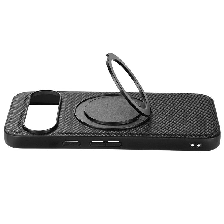VILI TCY Series for Google Pixel 9 Pro Magnetic Phone Case Ring Kickstand PC+TPU Back Cover