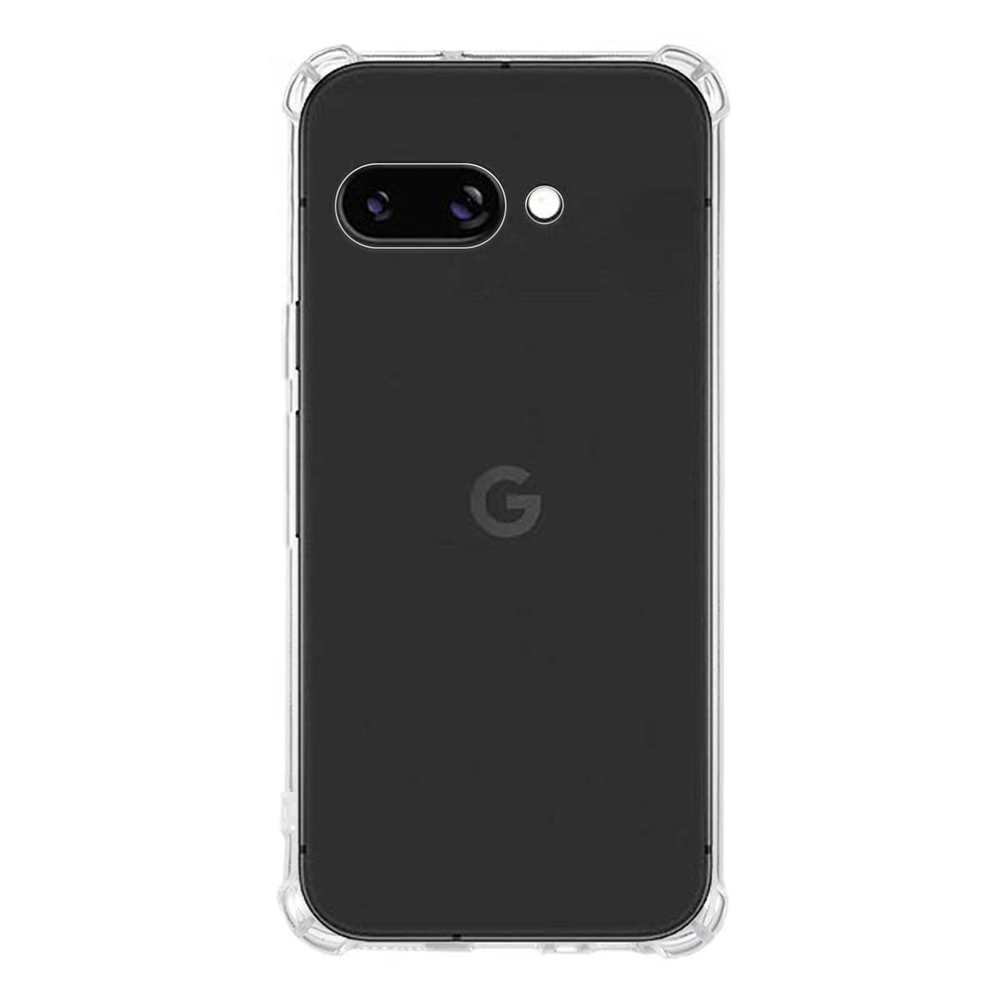 For Google Pixel 9a Case KALEBOL KLB-TPU001 1.5mm TPU Transparent Anti-Drop Phone Cover - Transparent