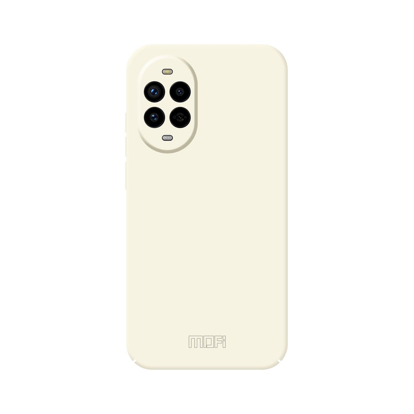 For Huawei nova 13 Pro 5G MOFI JK Qin Series Skin-Touch Matte Phone Case Acrylic+TPU Shockproof Cover - Beige