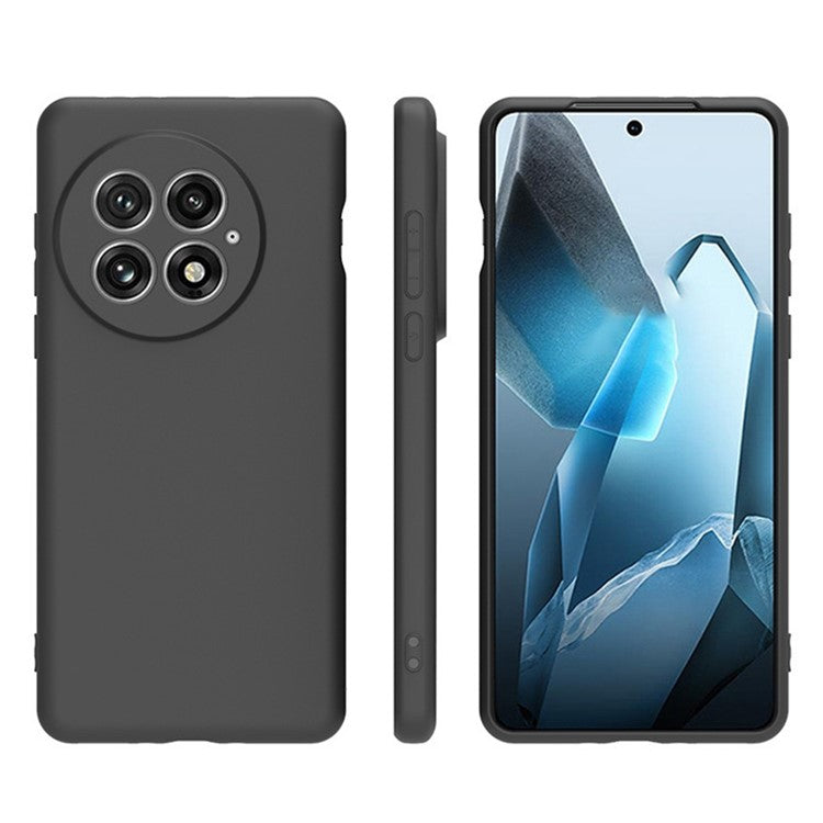 WANLONFENG MS Series for OnePlus 13 TPU Case Matte Back Cover with Tempered Glass