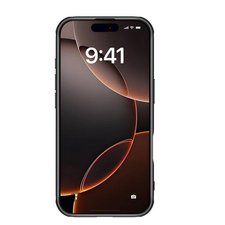 NILLKIN Camshield Prop Series for iPhone 16 Pro Case Compatible with MagSafe TPU+PC Phone Cover with Lens Frame