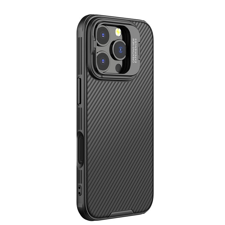 NILLKIN Camshield Prop Series for iPhone 16 Pro Case Compatible with MagSafe TPU+PC Phone Cover with Lens Frame