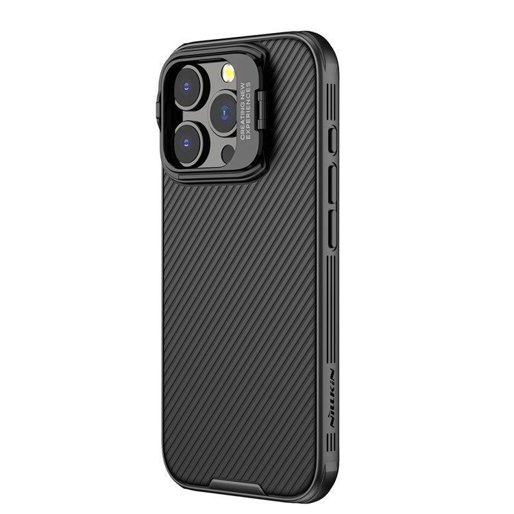 NILLKIN Camshield Prop Series for iPhone 16 Pro Case Compatible with MagSafe TPU+PC Phone Cover with Lens Frame