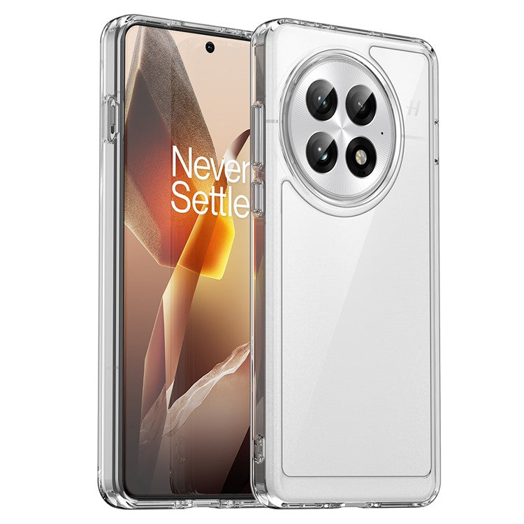 For OnePlus 13 Case TPU+Acrylic Protective Clear Phone Cover - Transparent