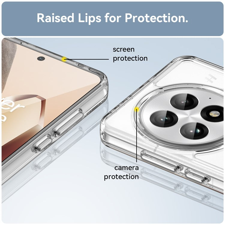 For OnePlus 13 Case TPU Shockproof Phone Back Cover - Transparent