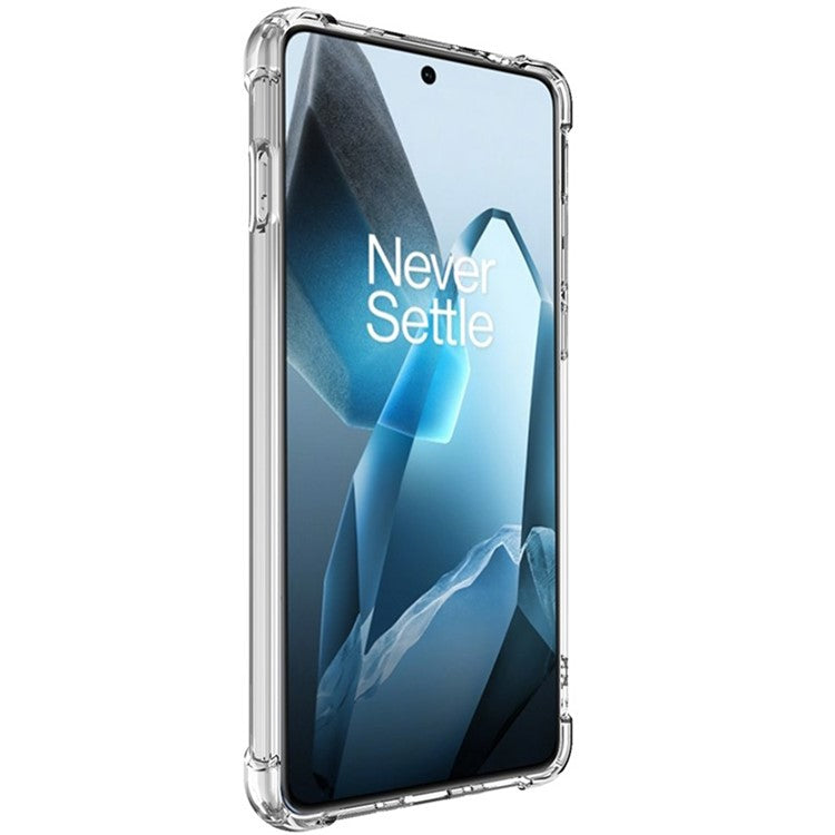 IMAK For OnePlus 13 Clear Case Compatible with MagSafe Shockproof PC+TPU Phone Cover