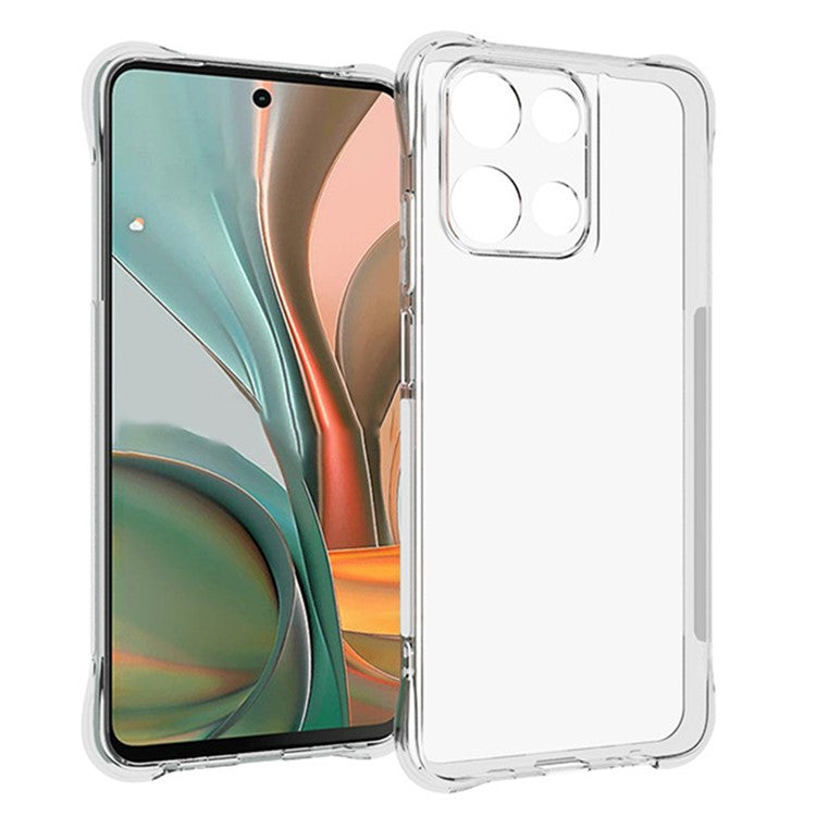 For Motorola Moto G Play (2025) 4G TPU Phone Case Non-Slip Transparent Mobile Phone Cover