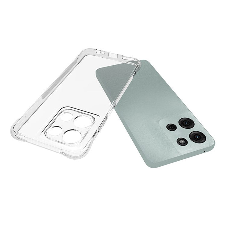 For Motorola Moto G Play (2025) 4G TPU Phone Case Non-Slip Transparent Mobile Phone Cover