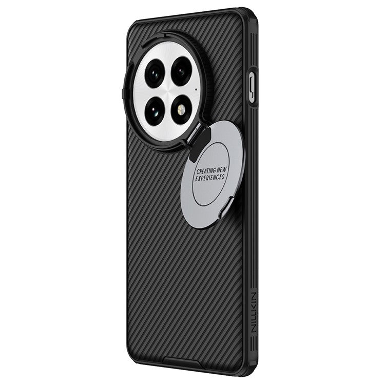 NILLKIN Camshield Prop Series for OnePlus 13 Case Slide Camera Protection PC + TPU Phone Cover - Black