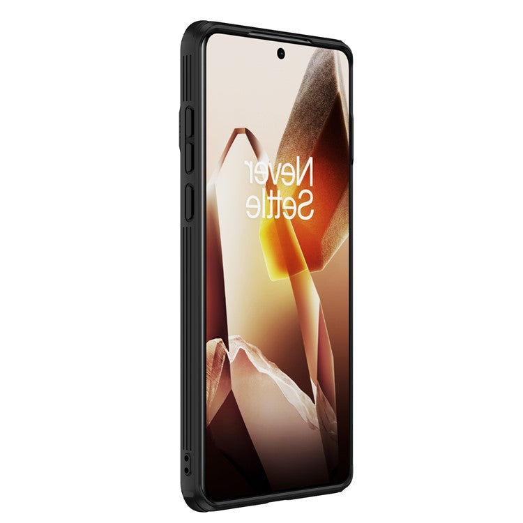 NILLKIN Camshield Prop Series for OnePlus 13 Case Slide Camera Protection PC + TPU Phone Cover - Black