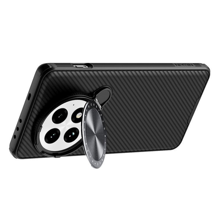 NILLKIN Camshield Prop Series for OnePlus 13 Case Slide Camera Protection PC + TPU Phone Cover - Black