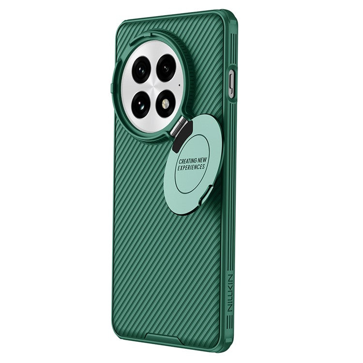 NILLKIN Camshield Prop Series for OnePlus 13 Case Slide Camera Protection PC + TPU Phone Cover - Green