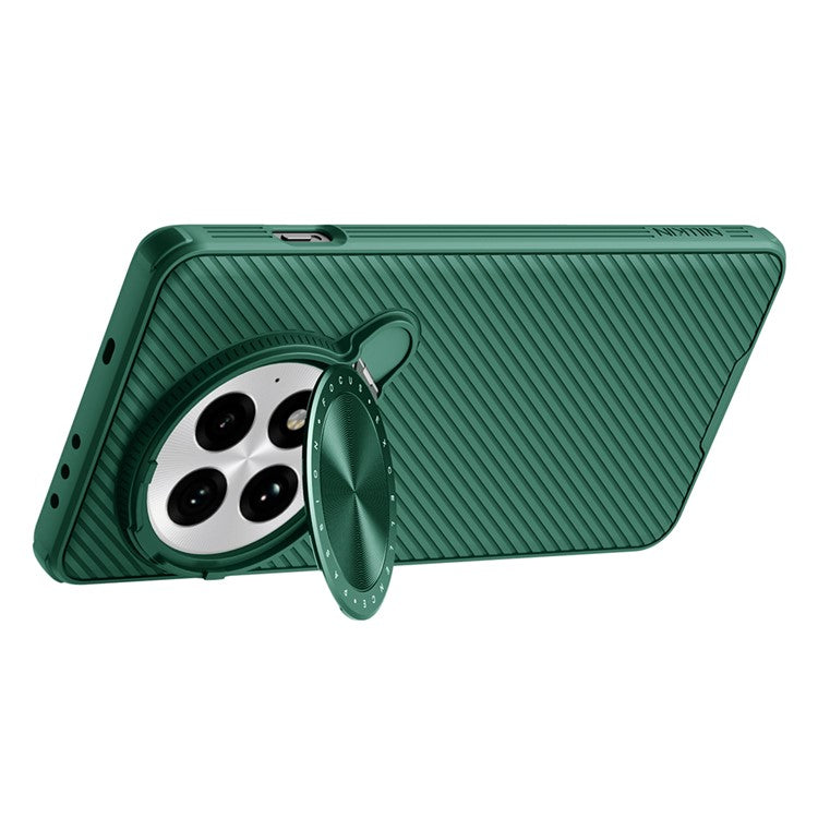 NILLKIN Camshield Prop Series for OnePlus 13 Case Slide Camera Protection PC + TPU Phone Cover - Green