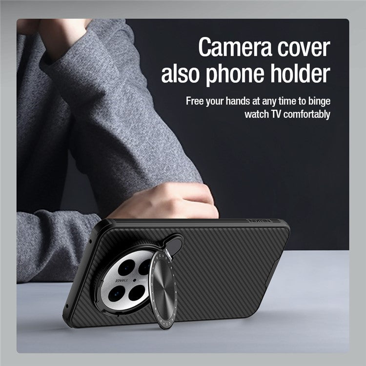 NILLKIN Camshield Prop Series for Huawei Mate 70 Case Slide Camera Protection PC + TPU Phone Cover