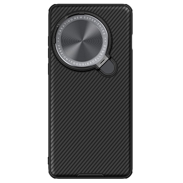 NILLKIN Camshield Prop Magnetic Series for OnePlus 13 Case Compatible with MagSafe PC+TPU Phone Cover with Camera Cover - Black