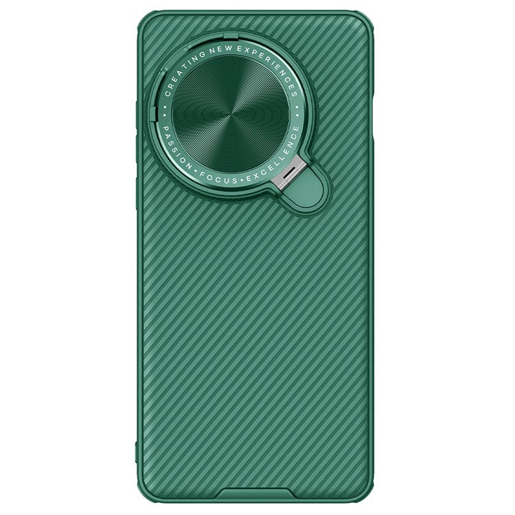 NILLKIN Camshield Prop Magnetic Series for OnePlus 13 Case Compatible with MagSafe PC+TPU Phone Cover with Camera Cover - Green