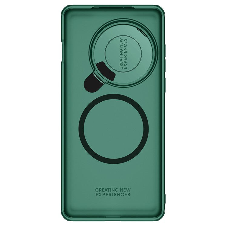 NILLKIN Camshield Prop Magnetic Series for OnePlus 13 Case Compatible with MagSafe PC+TPU Phone Cover with Camera Cover - Green