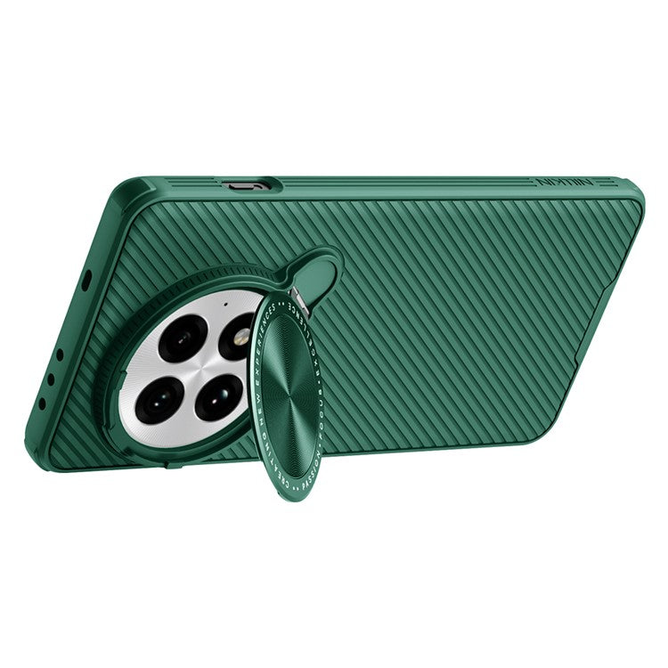 NILLKIN Camshield Prop Magnetic Series for OnePlus 13 Case Compatible with MagSafe PC+TPU Phone Cover with Camera Cover - Green