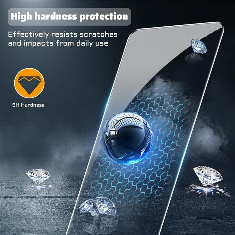 For Samsung Galaxy A16 5G / 4G Clear TPU Anti-Scratch Phone Case + 2.5D Arc Edge Screen Protector