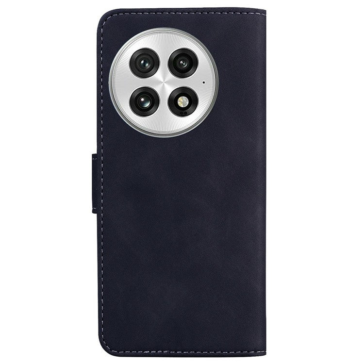 For OnePlus 13 Stand Case PU Leather Phone Cover Butterfly Printed - Black