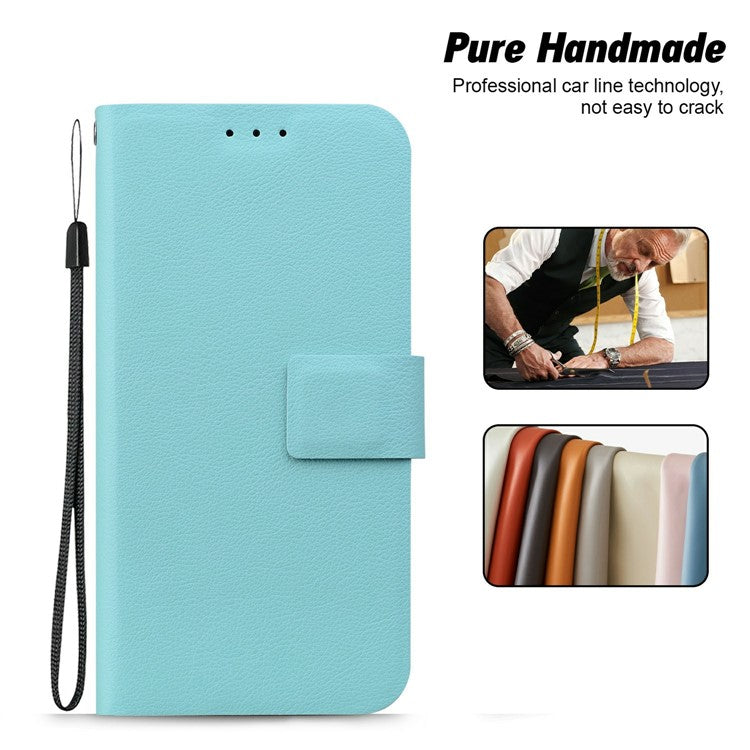 For OnePlus 13 Case Ultra-Thin PU Leather + TPU Phone Cover with Card Slot - Green