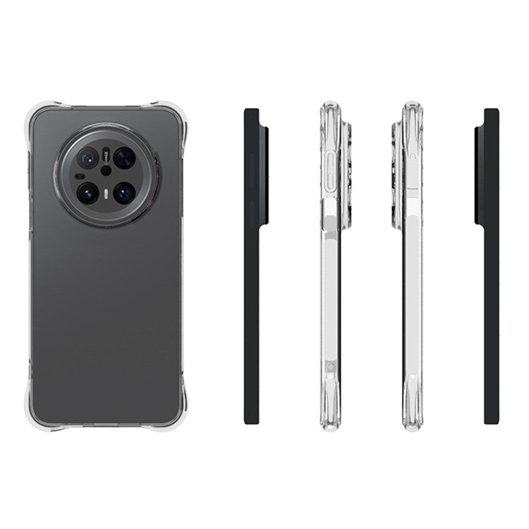 For Huawei Mate 70 TPU Phone Case Non-Slip Transparent Mobile Phone Cover