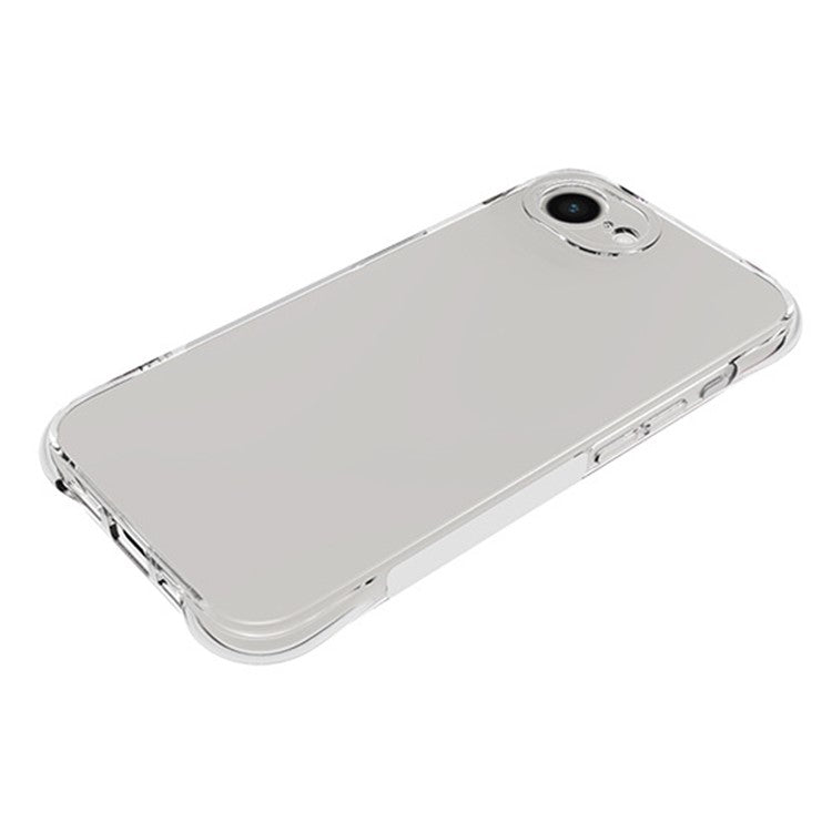 For iPhone 16e TPU Phone Case Non-Slip Transparent Mobile Phone Cover