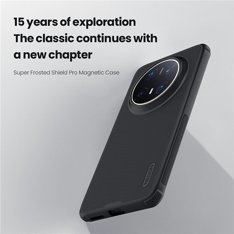 NILLKIN Frosted Shield Pro for Huawei Mate 70 Pro  /  Mate 70 Pro+ Case Compatible with MagSafe PC+TPU Phone Cover