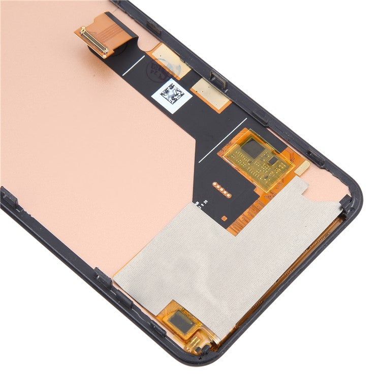 For Google Pixel 5a 5G G1F8F G4S1M Grade C LCD Screen and Digitizer Assembly + Frame Part (TFT Technology) (Without Logo)