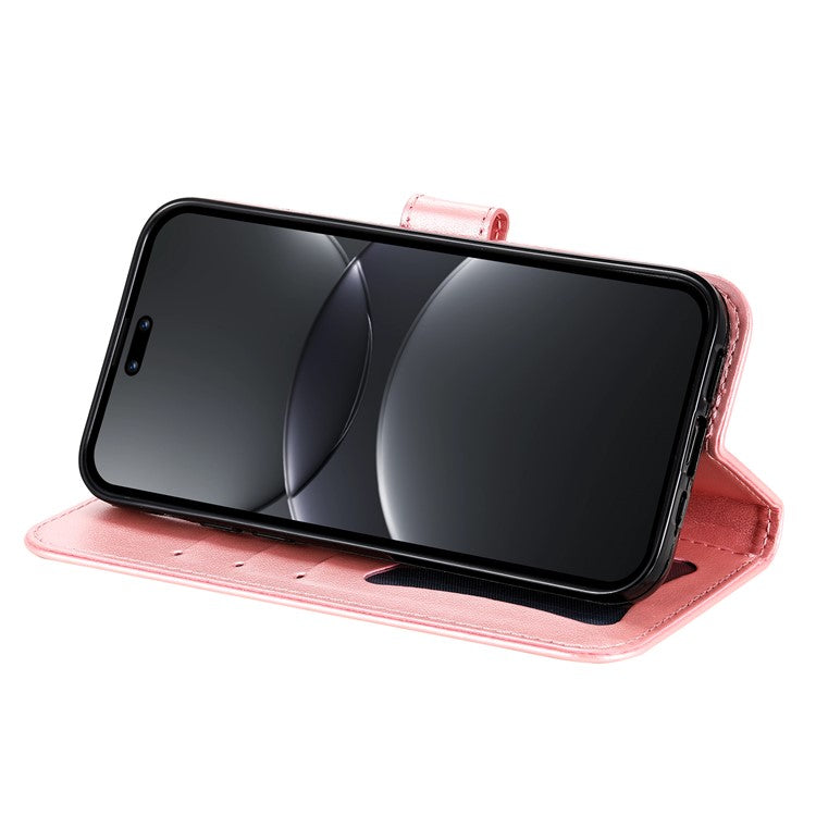 For Huawei nova 13 Pro 5G Case PU Leather Wallet Floral Phone Cover Stand View - Pink