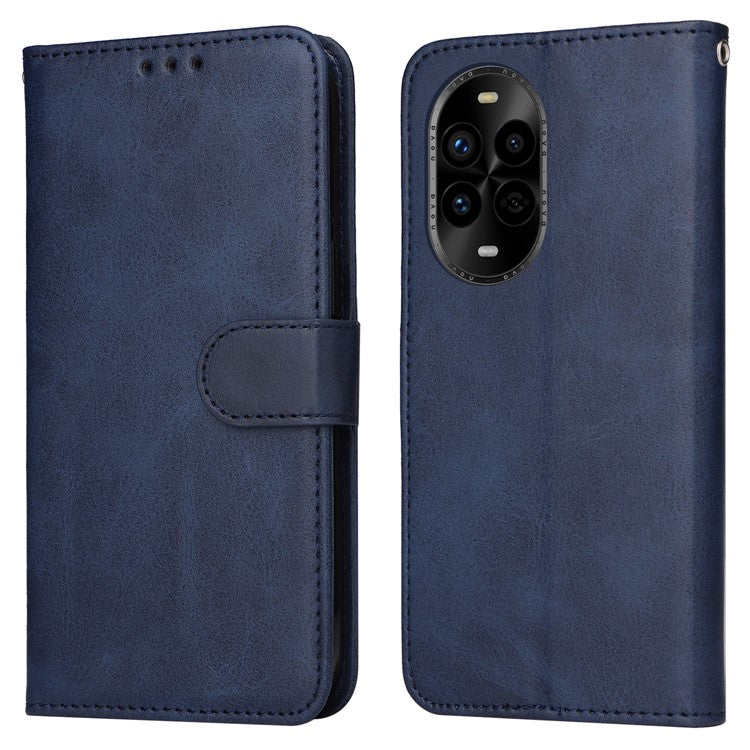 For Huawei nova 13 Pro 5G Case Wallet PU Leather Folio Flip Phone Cover - Blue