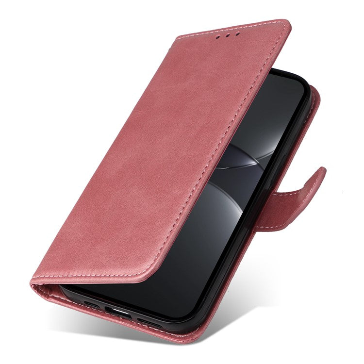For Huawei nova 13 Pro 5G Case Wallet PU Leather Folio Flip Phone Cover - Pink