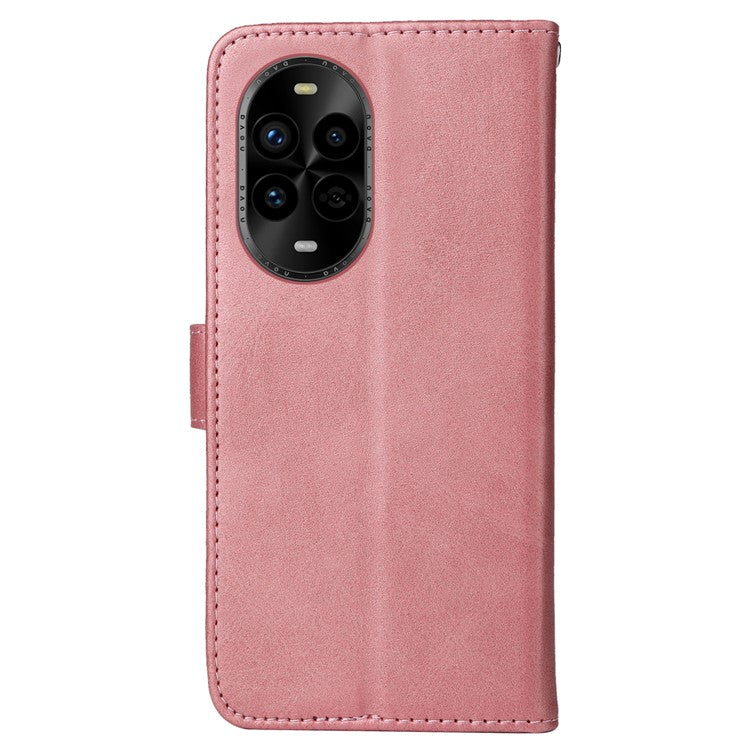 For Huawei nova 13 Pro 5G Case Wallet PU Leather Folio Flip Phone Cover - Pink