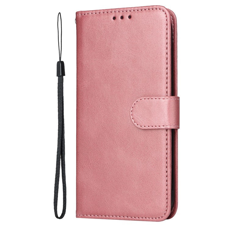 For OnePlus 13 Case Wallet PU Leather Folio Flip Phone Cover - Pink