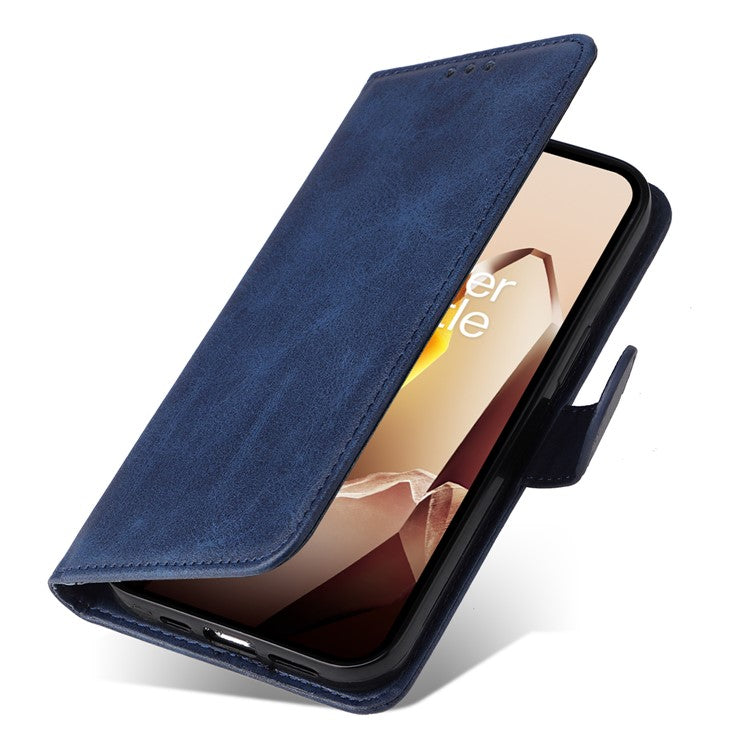 For OnePlus 13 Case Wallet PU Leather Folio Flip Phone Cover - Blue